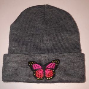 Butterfly beanie hat!